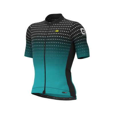 Letní cyklistický dres pánský ALÉ PRS BULLET černý/modrý