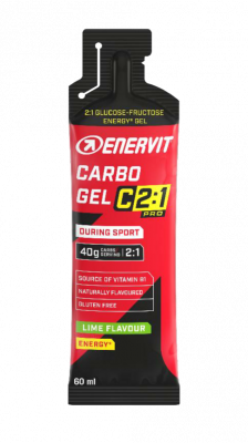 Energetický gel Enervit Carbo Gel C2:1 limetka