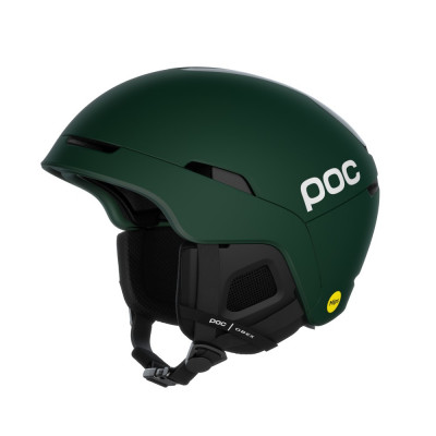 Lyžařská helma POC Obex MIPS Moldanite matná zelená