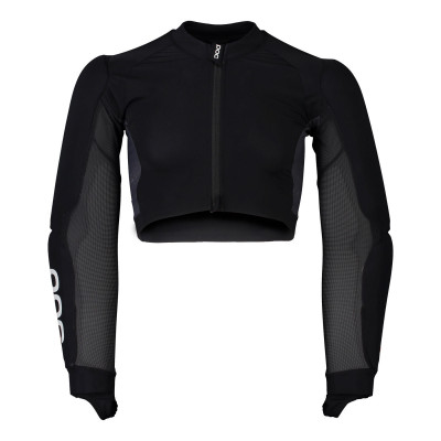 Juniorská chráničová bunda POC VPD Air Comp Jacket Jr. Uranium Black černá