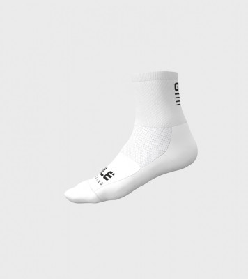 Letní cyklistické ponožky Alé Cycling Accessori Strada 2.0 bílé