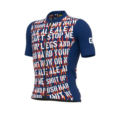 Letní pánský cyklistický dres Alé Solid Ride modrý