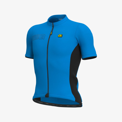 Letní cyklistický pánský dres Alé Cycling Solid Color Block modrý