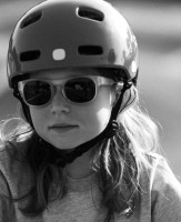 Cyklistické slnečné okuliare detské POC Evolve čierne/modré-4