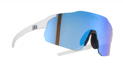 Cyklistické brýle Neon Sky 2.0 bílé, Mirror Blue Cat. 3