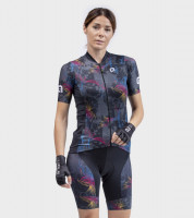 Letní cyklistický dámský dres Alé Cycling Solid Chios šedý