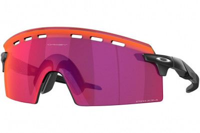 Sluneční brýle Oakley Encoder Strike Vented Matte Black Prizm Road růžové