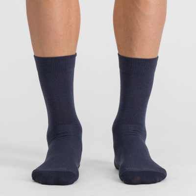 Zimní cyklistické ponožky Sportful Matchy Wool modré