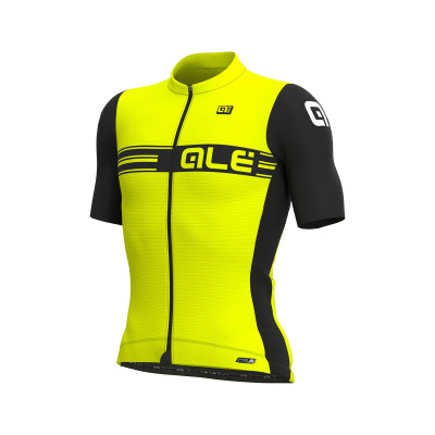 Letní cyklistický pánský dres Alé PR-S Logo Summer žlutý