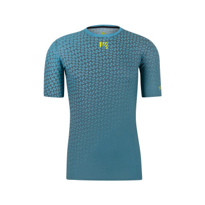 Outdoorové tričko pánské Karpos Lavaredo Ultra modré/žluté