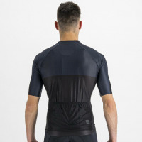 Letný cyklistický dres pánsky Sportful Light Pro čierny/modrý