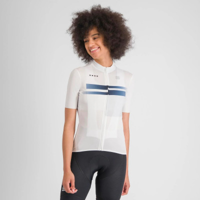 Letní cyklistický dres Sportful Gruppetto dámský bílý