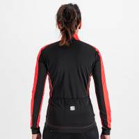 Cyklistická dámská bunda Sportful Neo Softshell rudá