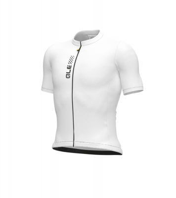Letní cyklistický dres Alé Cycling Pragma Color Block pánský bílý
