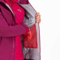 Outdoorová dámská Karpos Storm Evo bunda růžová