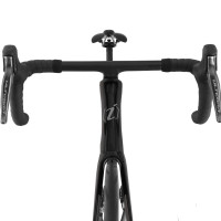 Cestný bicykel Isaac Boson čierny šedý riadidlá