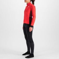Cyklistická dámská bunda Sportful Neo Softshell rudá