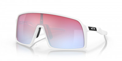 Sluneční brýle Oakley Sutro Polished White / Prizm Snow Sapphire Irid bílé/růžové