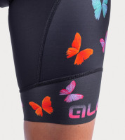 Letní cyklistické kalhoty dámské Alé PR-R Butterfly černé