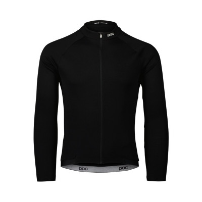 Zimní cyklistický dres pánský Poc Thermal Lite černý