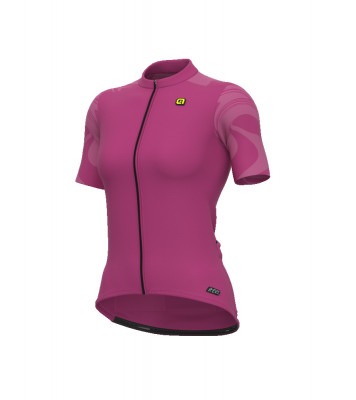 Letní cyklistický dámský dres Alé Cycling R-EV1 Artika Lady růžový