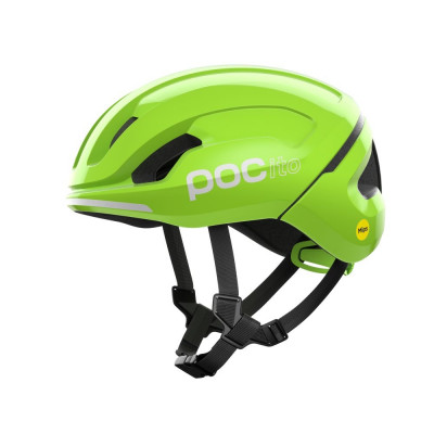 Cyklistická přilba detská POCito Omne MIPS Fluorescent žlutá/zelená