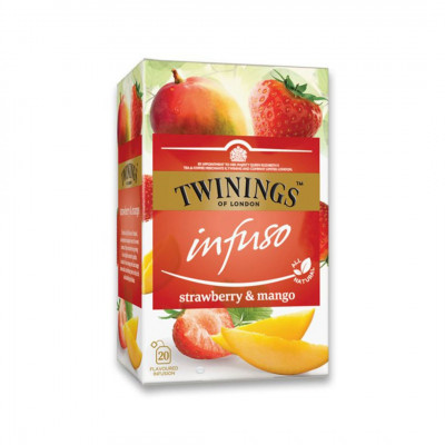 Twinings ovocný čaj Infuso Jahoda a Mango 20x2 g