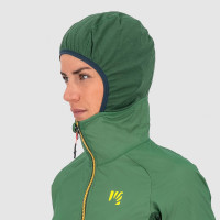 Zateplená outdoorová bunda dámská Karpos Lavaredo Winter Frosty S/tmavě zelená