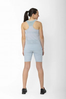 Almo Merino Singlet Top LS, Pearl Blue