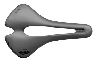 Cyklistické sedlo Selle San Marco Aspide Short Comfort Dynamic Wide černé