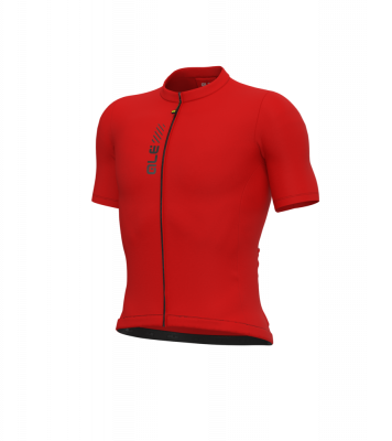 Letní cyklistický dres pánský Alé Cycling Pragma Color Block červený