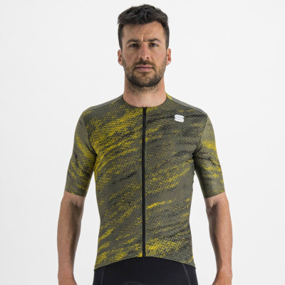 Letní cyklistický dres pánský Sportful Cliff Supergiara zelený