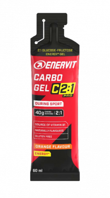 Energetický gel Enervit Carbo Gel C2:1 pomeranč