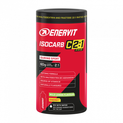 Energetický nápoj Enervit Isocarb citrón 650 g