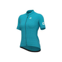 Letný cyklistický dres dámsky Alé Solid Level Lady modrý