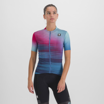 Letní dámský cyklistický dres Sportful Peter Sagan Line Supergiara modrý