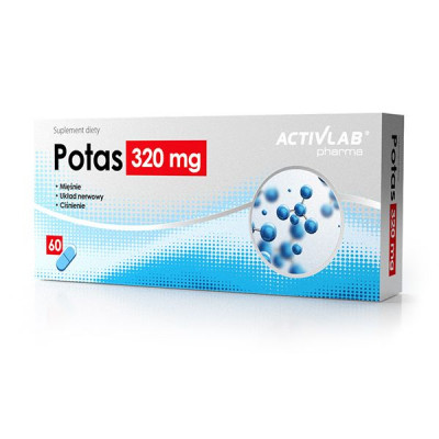 Potassium 320 mg ActivLab Pharma draslík 60 kapslí