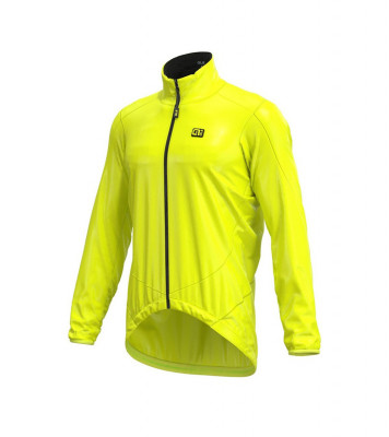 Letní cyklistická bunda pánská Alé Guscio Light Pack Ale žlutá