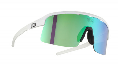 Cyklistické brýle Neon Optic Arrow 2.0 White Matt, Mirror Green Cat. 3