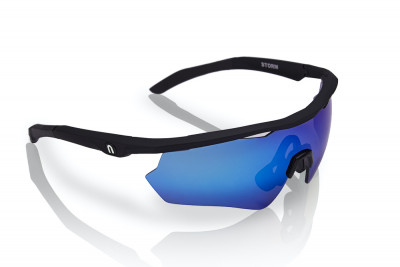 Cyklistické brýle Neon STORM Black Mirrortronic Blue
