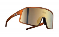 Brýle STRATUS, rámeček CRYSTAL CARAMEL/BLACK MATT, skla MIRROR BRONZE CAT 3