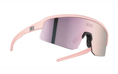 Cyklistické brýle Neon Optic Viper Light Pink, Mirror Light Pink Cat. 3