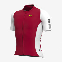 Letný cyklistický dres pánsky ALÉ R-EV1 RACE 2.0 červený