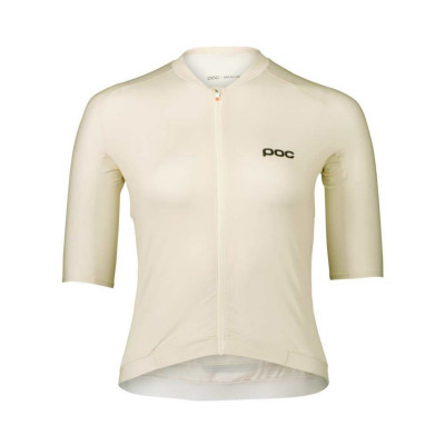 Letní cyklistický dres dámský POC Pristine Print Jersey Okenite Off-White
