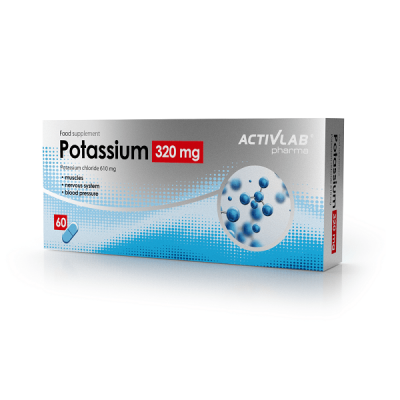 Potassium 320 mg ActivLab Pharma draslík 60 kapslí