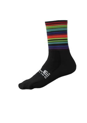 Letní cyklistické ponožky Alé Cycling Flash Socks černé