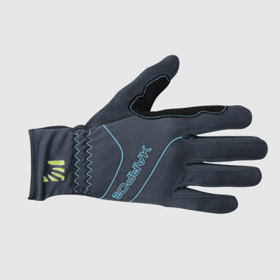 Outdoorové rukavice Karpos Alagna šedé/tyrkysové