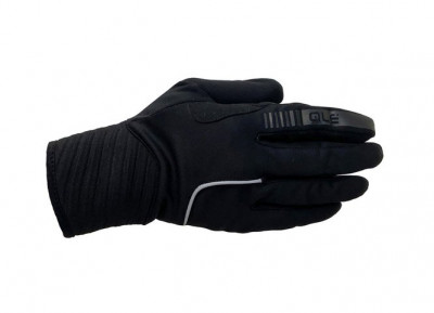 Zimní cyklistické rukavice Alé Windprotection černé