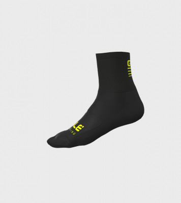 Letní cyklistické ponožky Alé Cycling Accessori Strada 2.0 černé/žluté