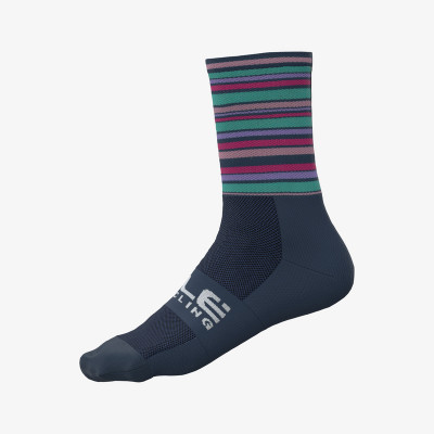 Letní cyklistické ponožky Alé Cycling Flash Socks modré